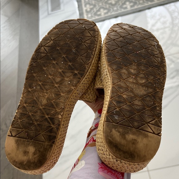 Prada Raffia Sandals - Picture 3 of 3
